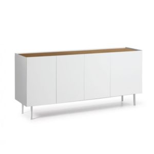 Mueble aparador diseño moderno nórdico minimalista lacado blanco (1)