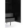 Mueble auxiliar diseño moderno minimalista negro 7