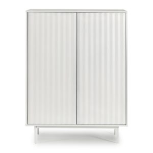 Mueble auxiliar diseño moderno minimalista blanco