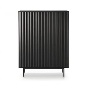 Mueble auxiliar diseño moderno minimalista negro (1)
