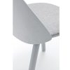 Silla diseño nordico minimalista gris claro 8