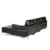 KM5002-R Sofá rinconera 291 de diseño chaise longue tapizado en piel mecanismos relax - Imagen 10