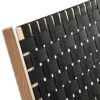 15755/00 Cama de diseño nórdico 157X205 madera de fresno y entrelazado negro - Imagen 2