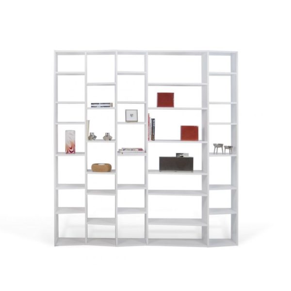 316609 Estantería VALSA 005 216 diseño moderno acabado blanco