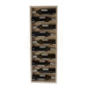 Mueble botellero vertical MENCIA de madera para 10 botellas - Imagen 2