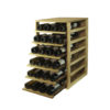 Mueble botellero GODELLO ARGANZA de madera con baldas extraíbles para 42 botellas - Imagen 3