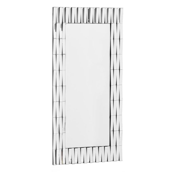 151273 Espejo rectangular de diseño moderno 150 multiespejos