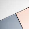151547 Espejo redondo de diseño moderno 80 multicolor tonos rosa y gris - Imagen 4