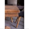 685774 Mesa de comedor cuadrada estilo rústico 145 en madera recuperada - Imagen 3