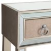 153020 Consola de diseño vintage 99 en color beige y espejo plata - Imagen 5