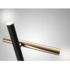 373579 Lámpara de sobremesa LED VARAS 53 de diseño moderno metal acabado oro brillo y negro mate - Imagen 3