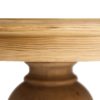94666 Mesa de comedor redonda de diseño provenzal 140 madera acabado natural - Imagen 5