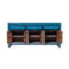 BE170 Aparador de diseño oriental 180 madera azul con desgastes - Imagen 4