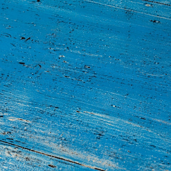 NT415 Mueble de televisión de diseño rústico oriental 175 madera azul acabado desgastado - Imagen 3