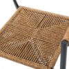 732384 Sillón con reposabrazos para exterior NESKA aluminio grafito y ratán sintético - Imagen 3