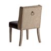 28108 Silla de diseño clásico TUNJA tapizado capitoné con anilla en respaldo - Imagen 4