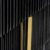 28601 Mueble de televisión de diseño contemporáneo PLISSÉ 175 madera de mango negro y mármol - Imagen 5