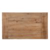 601324 Mesa de centro diseño vintage 120 madera blanco y natural con desgastes - Imagen 2