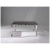 Mesa de comedor TITANIC de diseño moderno 150 piedra y acero - Imagen 8