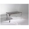 Mesa de comedor TITANIC de diseño moderno 150 piedra y acero - Imagen 7