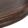 602007 Mesa de comedor redonda diseño rústico vintage 120 madera de teka natural - Imagen 5
