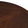 602007 Mesa de comedor redonda diseño rústico vintage 120 madera de teka natural - Imagen 3