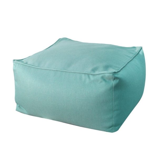 127296 Puff para exterior GISSELE 70 bastidor aluminio tapicería ARUBA