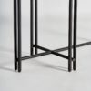 29454 Consola de diseño industrial MINOT 115 madera de olmo natural y metal - Imagen 6