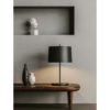S1295 Lámpara de sobremesa diseño moderno MOMO 60 negro y oro mate - Imagen 2