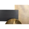 247066 Aplique lámpara de pared de diseño moderno TIMMINS hierro y latón dorado dorado envejecido y negro