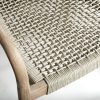 JAVIRO-GL Silla de diseño retro madera de eucalipto y cuerda color gris
