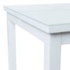 127375 Mesa de centro elevable AGNES 120 aluminio blanco y cristal - Imagen 4