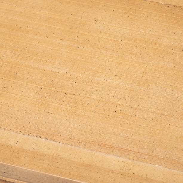 A334 Consola de diseño rústico oriental 100 madera acabado natural - Imagen 3