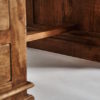 31165 Escritorio de diseño rústico colonial SEARCY 180 madera de mango natural - Imagen 7