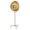 30140 Lámpara de pie estilo Art Decó LURE 163 hierro acabado dorado - Imagen 2