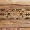 6880403 Mesita de diseño rústico oriental 52 madera reciclada hecho a mano con puerta - Imagen 4
