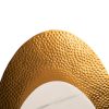 Aplique lámpara de pared de diseño moderno KENDRA latón dorado y símil mármol color blanco 3