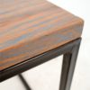 940052-OSC Mesa auxiliar de diseño industrial 60 hierro y madera patina oscura - Imagen 3