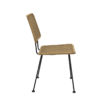 A360 Silla para exterior de diseño vintage mimbre y acero negro - Imagen 2