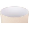 Lámpara sobremesa diseño étnico pantalla beige y base de cerámica con cuerda natural (2)