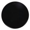Mesa auxiliar diseño vintage fabricación artesanal vidrio soplado color gris y metal negro5