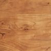 Mesa de comedor de diseño provenzal madera de acacia acabado natural y negro6