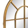 Espejo decorativo diseño vintage ventana hierro color dorado3