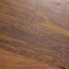 Juego 3 mesas auxiliares redondas hecho a mano en madera de mango natural blanco negro con efecto envejecido 3