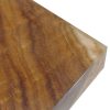 Mesa de comedor de diseño rústico industrial madera de suar y hierro color negro 2