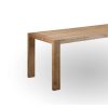 Mesa de comedor rectangular extensible madera varias medidas y acabados