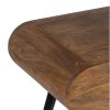 608819 Mueble de televisión diseño moderno 118 madera de mango con hierro