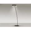 Lámpara de pie LED de diseño moderno SELENE 200 metal y aluminio color negro con lágrimas cristal facetado 3