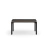 Mesa de comedor de diseño moderno nórdico NICOLA 140 haya color negro