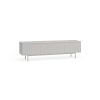 Mueble TV de diseño moderno minimalista SIERRA 180 gris claro 3